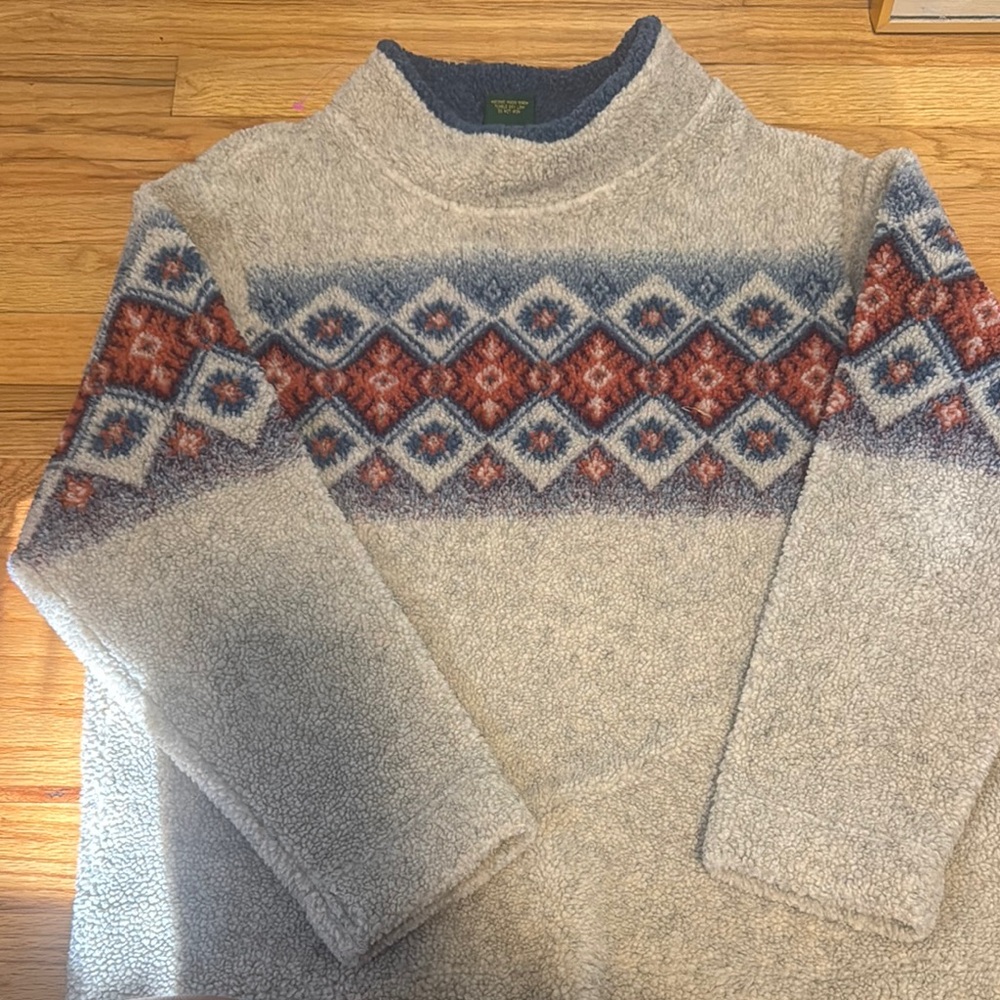 Cabela's Sweater Nordic Pattern